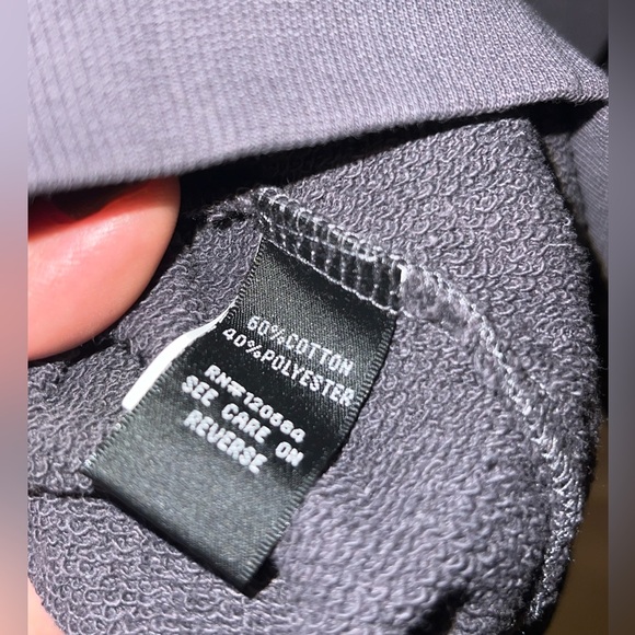 Torrid- Hooded Cardigan with Light Lace - grey and black plus size 6 (30) new! - Picture 5 of 5